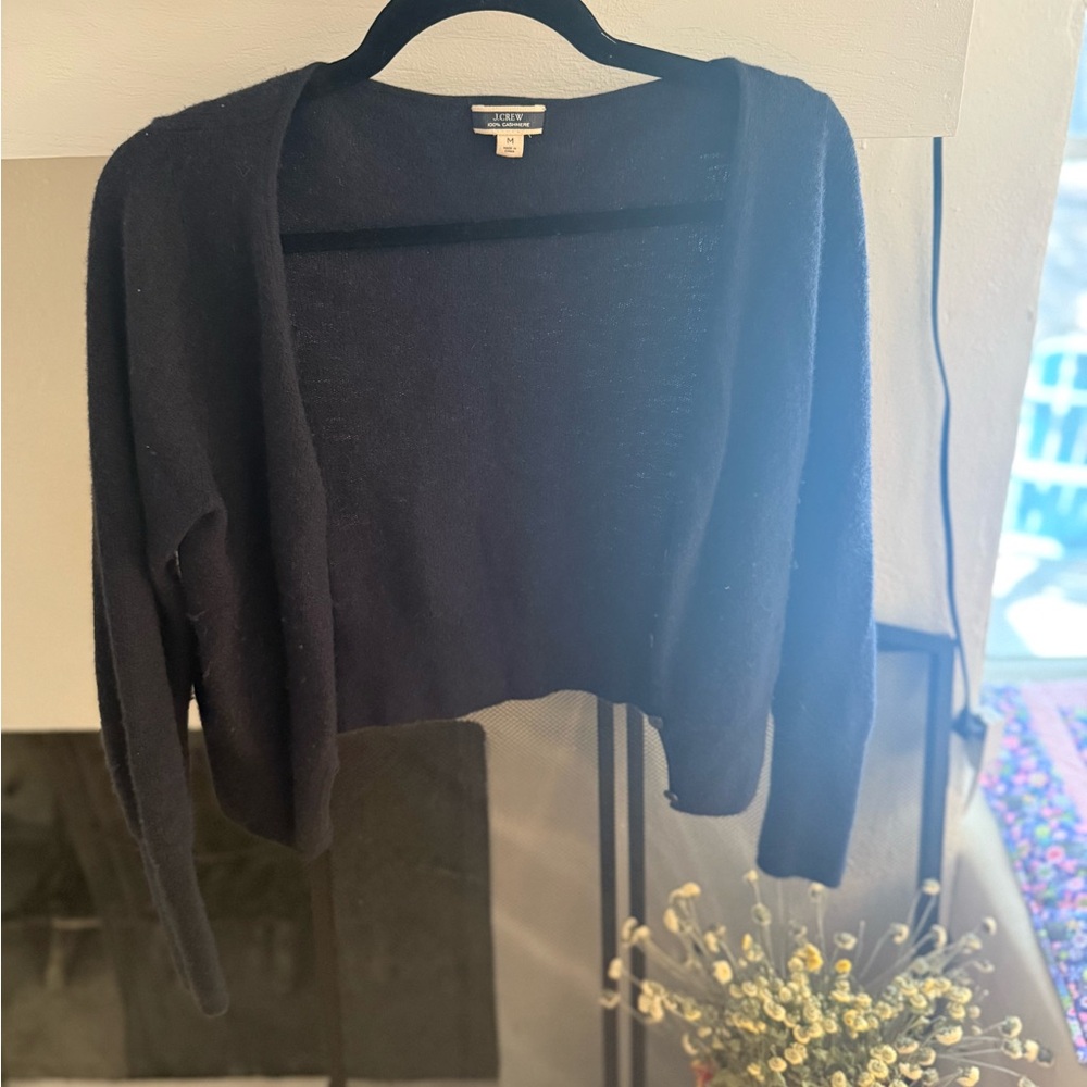 J. Crew Navy Blue Cardigan